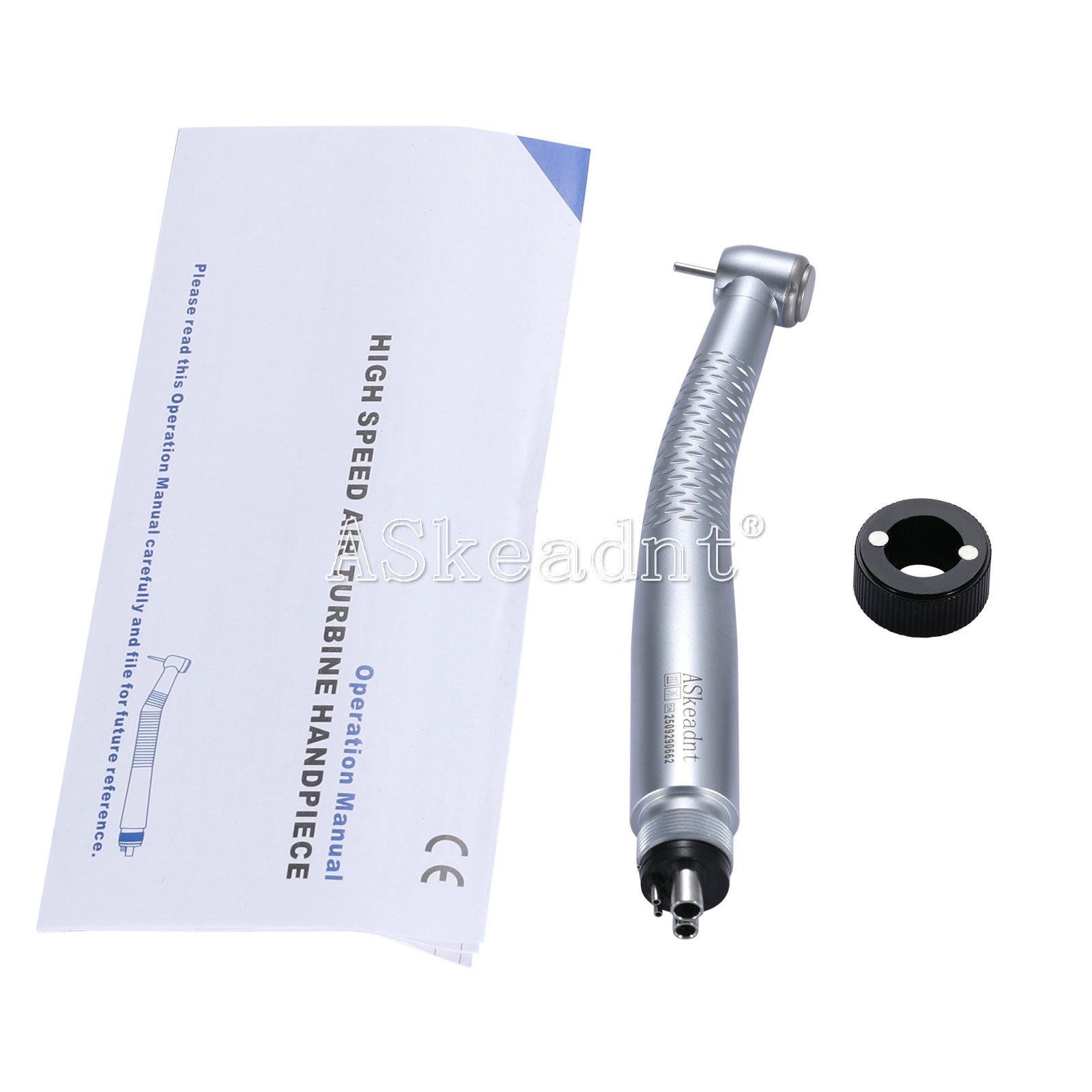 1-10*Dental 5 Led High Speed Handpiece Shadowless E-generator 5LED Hand piece 4H