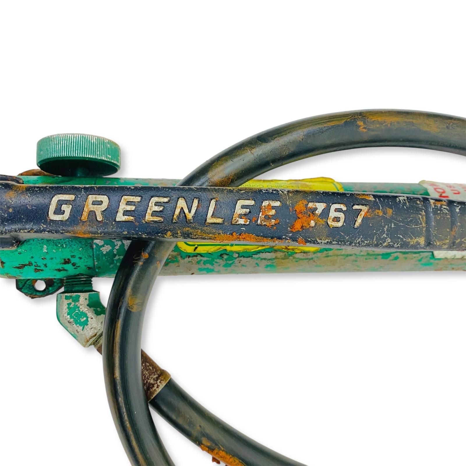 Greenlee 7306 Hydraulic Knockout Punch Driver Set 1/2″ – 2″ with 767 Pump & Case