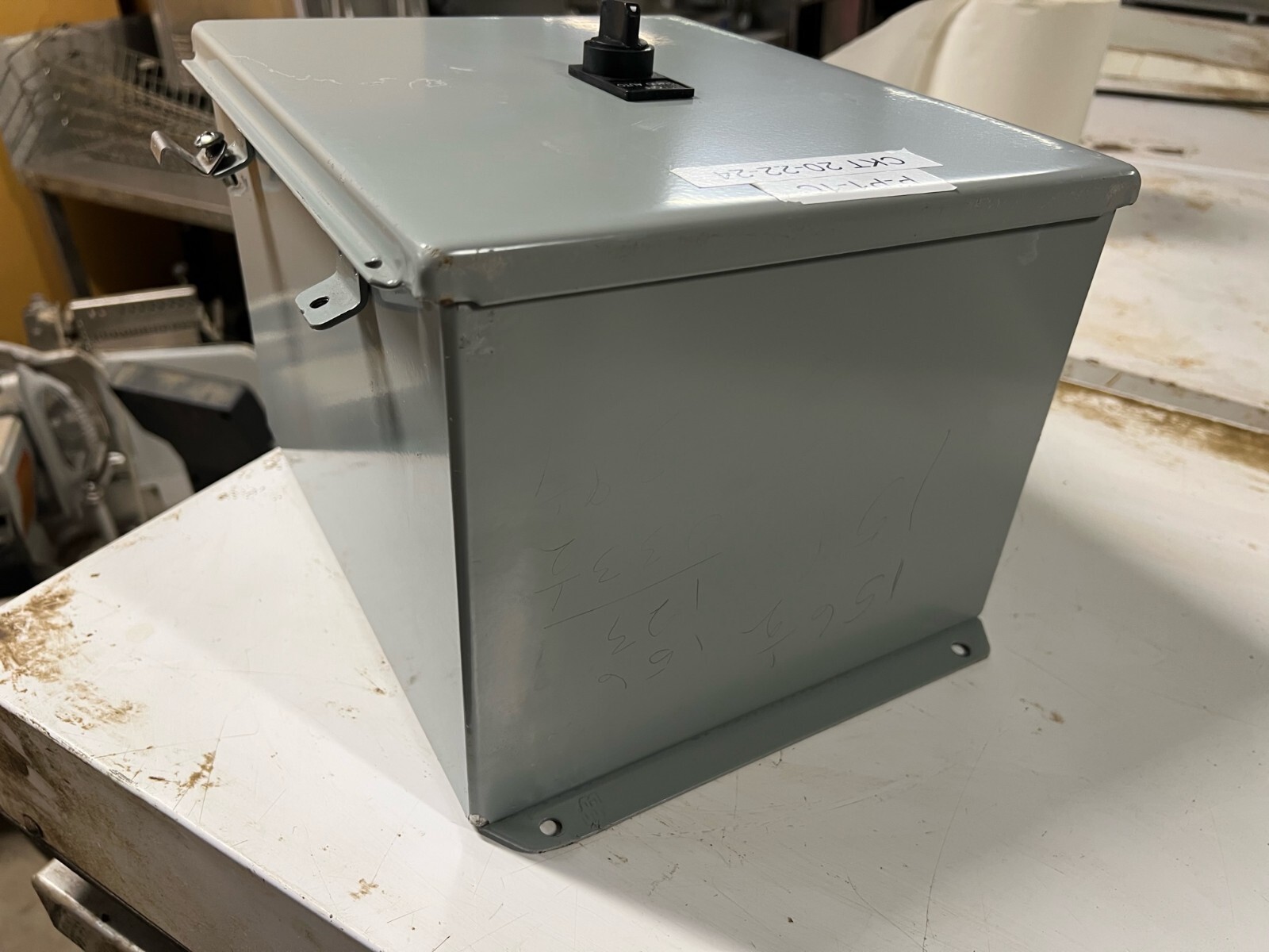 Hammond HJ12108HLP Wall Mount Metal Wire Instrument Enclosure Waterproof Box