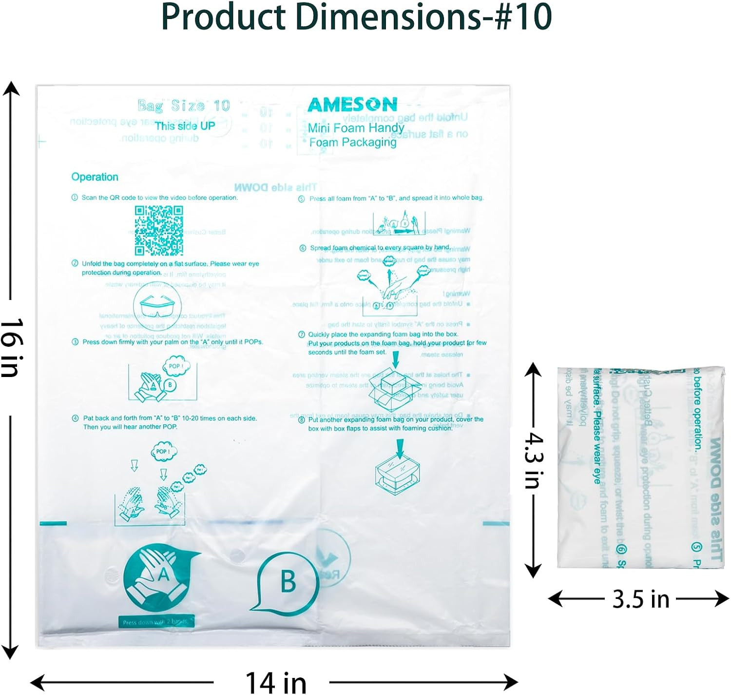 Expanding Foam Packaging Expanding Packing Foam for PC, Fragile & Irregular Valu