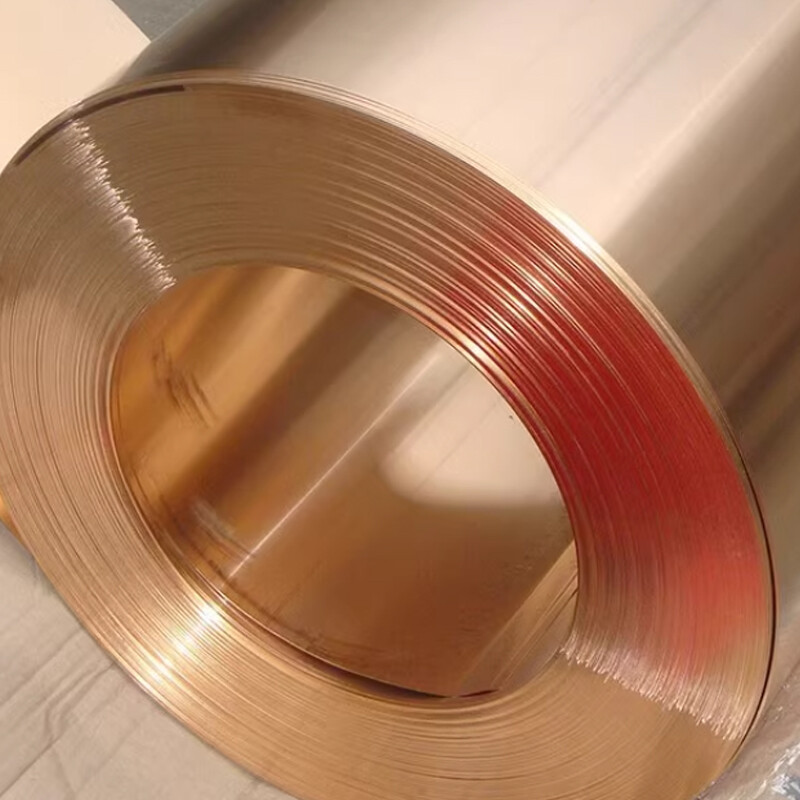 Thick 0.1mm~0.8mm Phosphor Bronze Sheet Plate Metal Panel Phosphor Cu Strip Foil