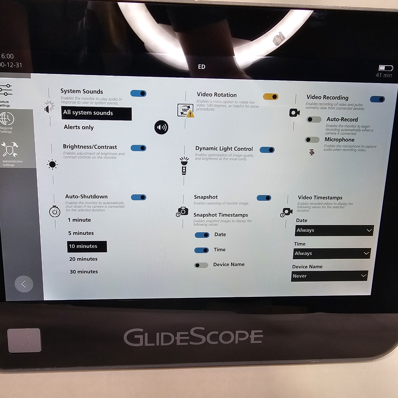 GLIDESCOPE CORE 10 FULL-HD TOUCH SCREEN ENDOSCOPE MONITOR VERATHON Fast shipping