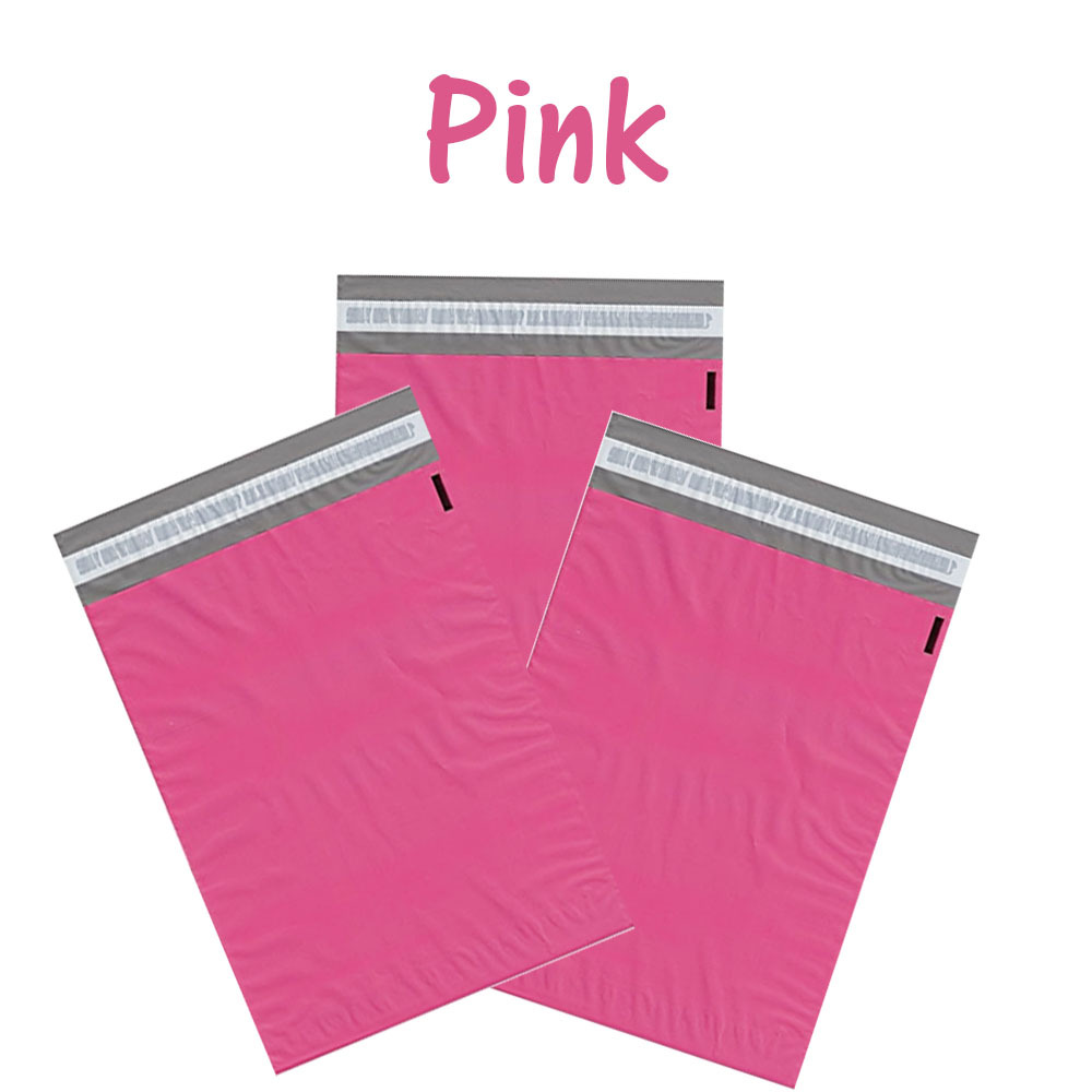 10×13″ Pink Teal Purple Blue Yellow Green Poly Mailers Flat Shipping Bags Combo