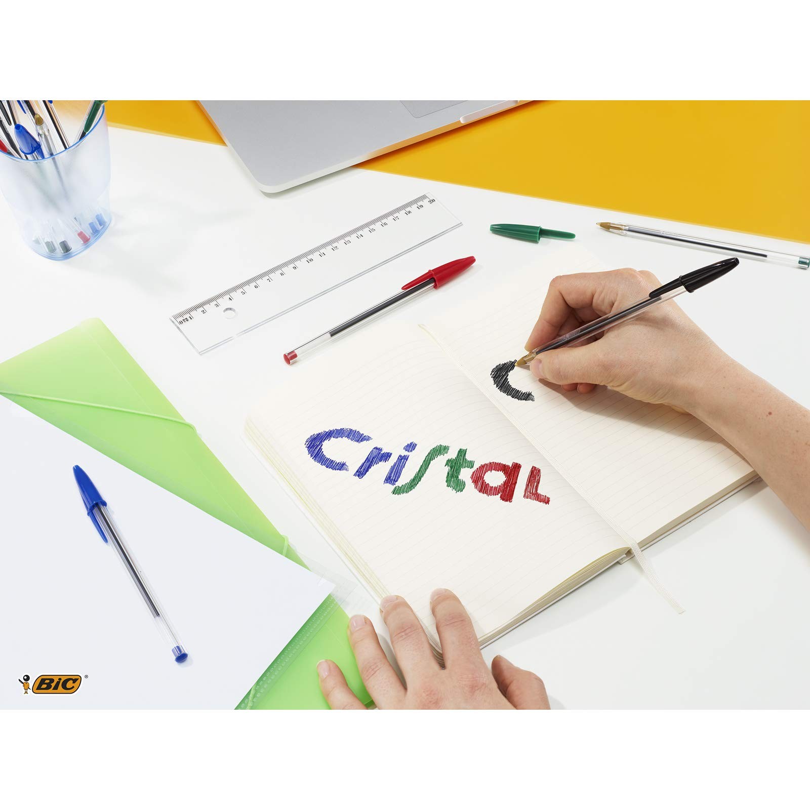 BIC Cristal Original Ballpoint Pens Medium Point (1.0 mm) Office Product