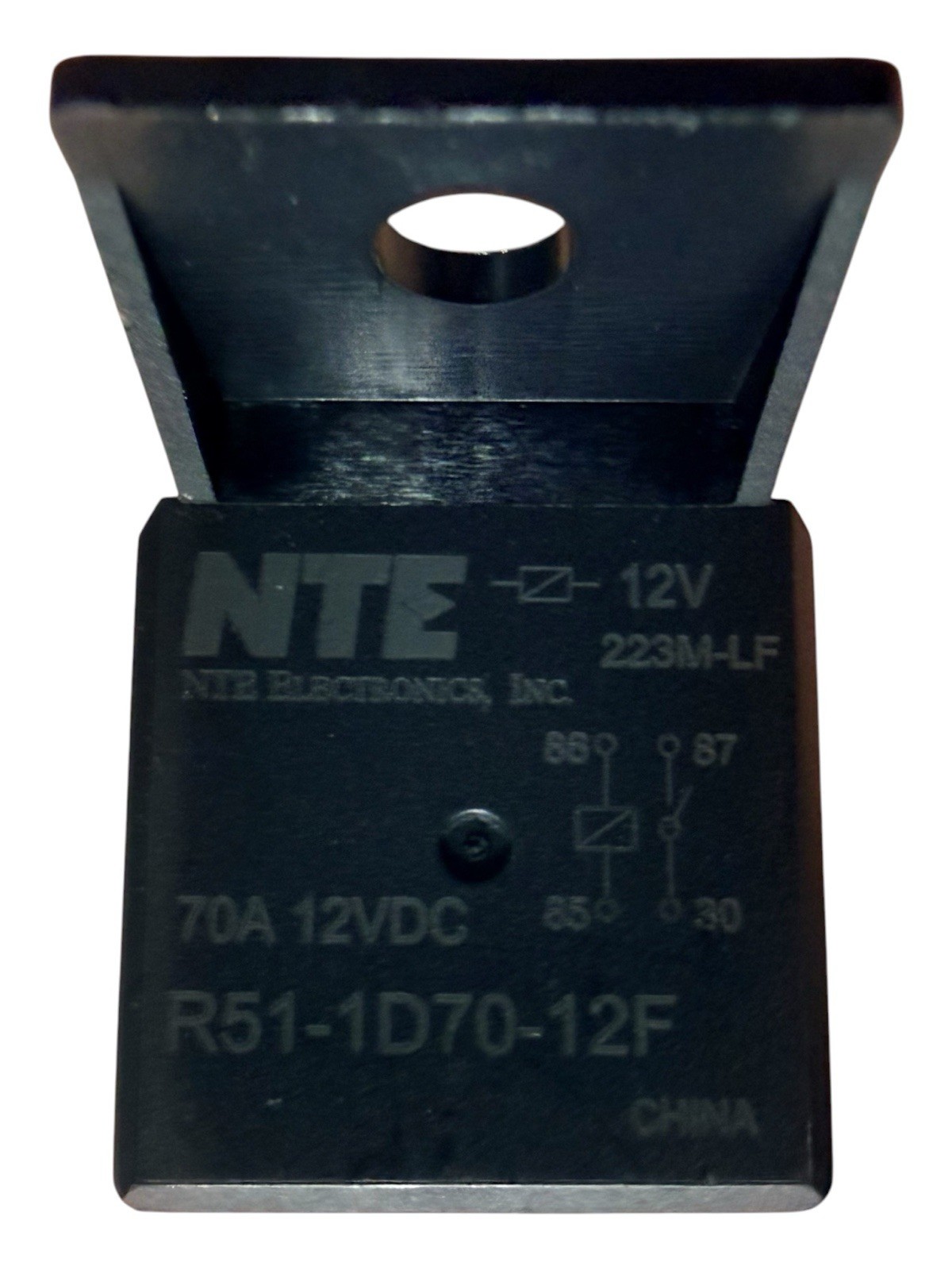 100 Pack NTE R51-1D70-12F 70A 12V Bosch Style SPST NO Relay Flange NEW