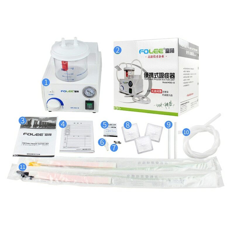 Portable Dental Vacuum Phlegm Electric Sputum Aspirator Suction Device