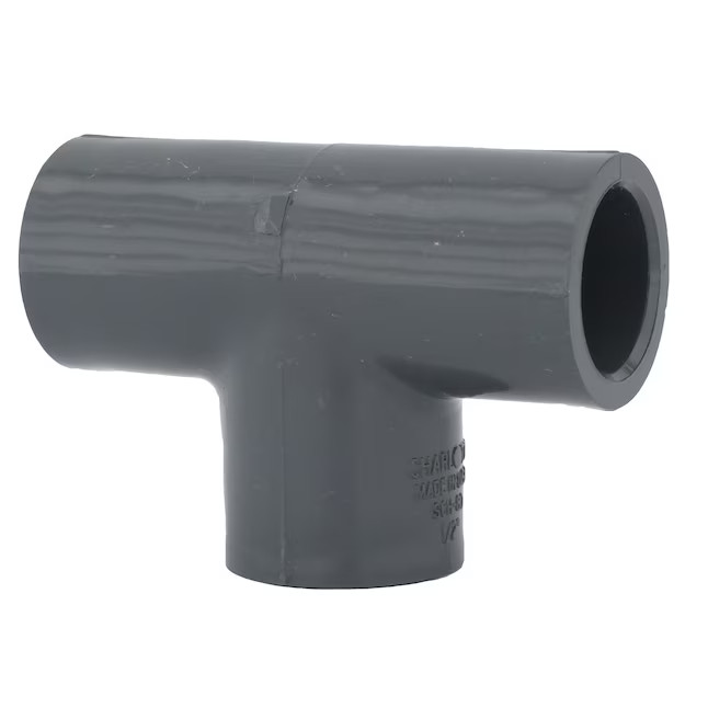 Charlotte Pipe 1/2-in x 1/2-in 10-ft 850 PSI Schedule 80 Grey PVC Pipe