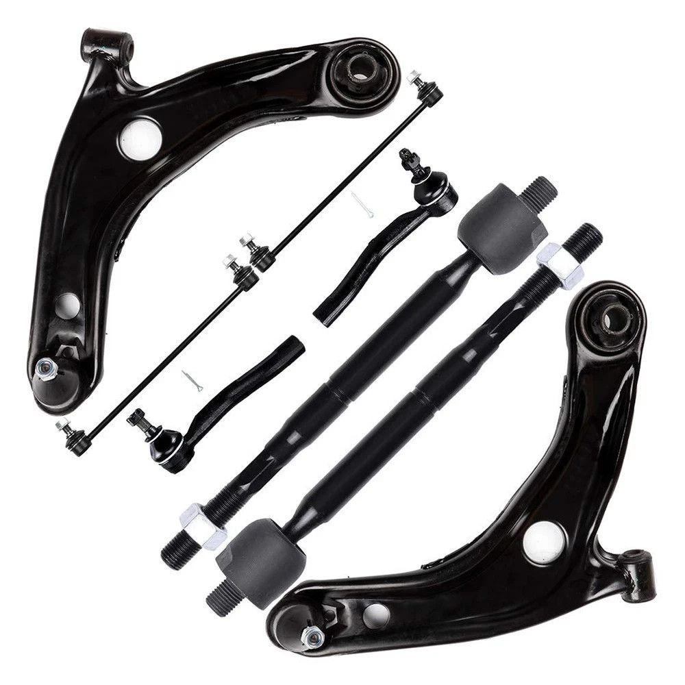 8pcs Front Suspension Kit Fit for Toyota for Yaris 2007-2012 (2) Front Lower