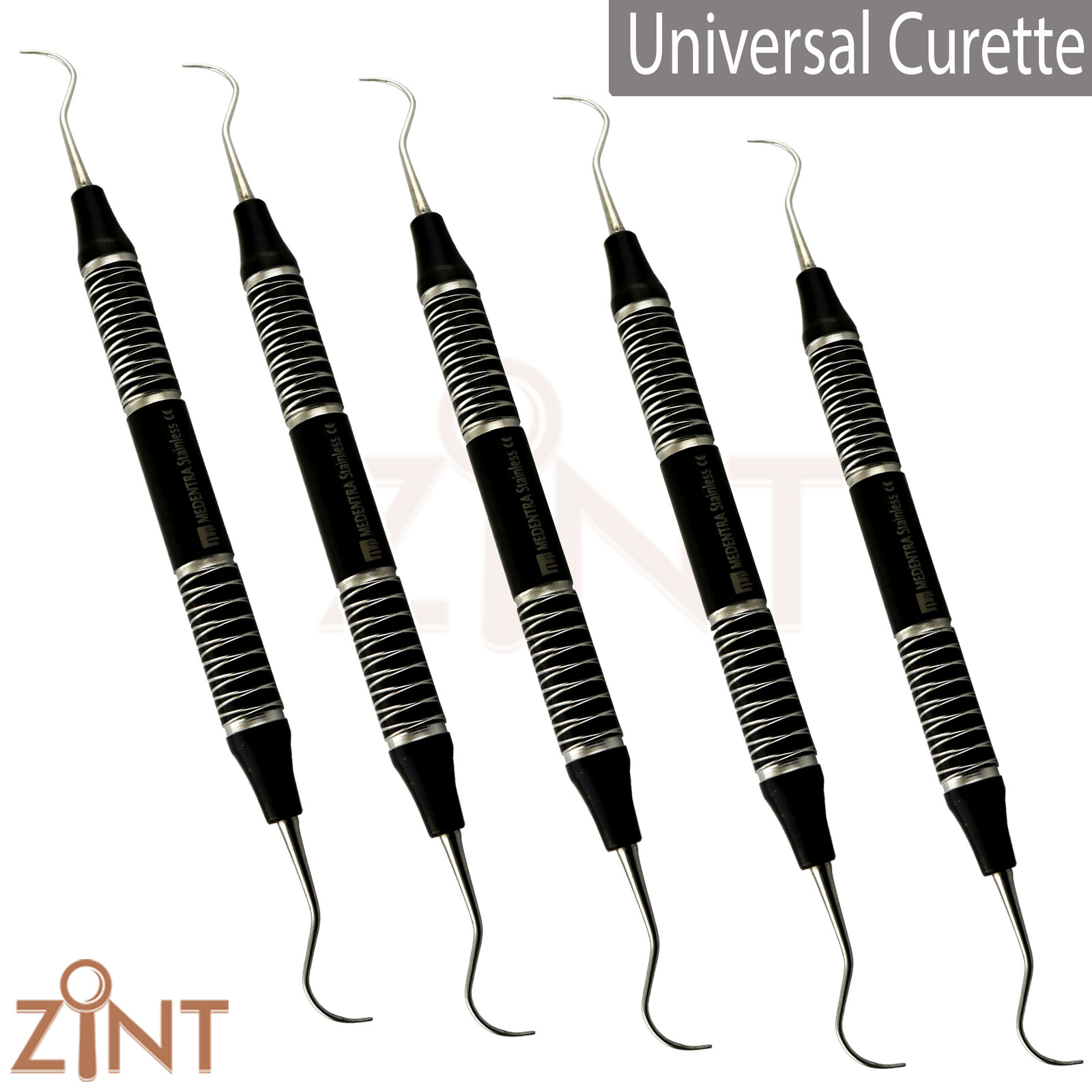 7PCS DENTAL GRACEY CURETTES HOLLOW HANDLE PERIODONTISTS ROOT DENTIST INSTRUMENTS