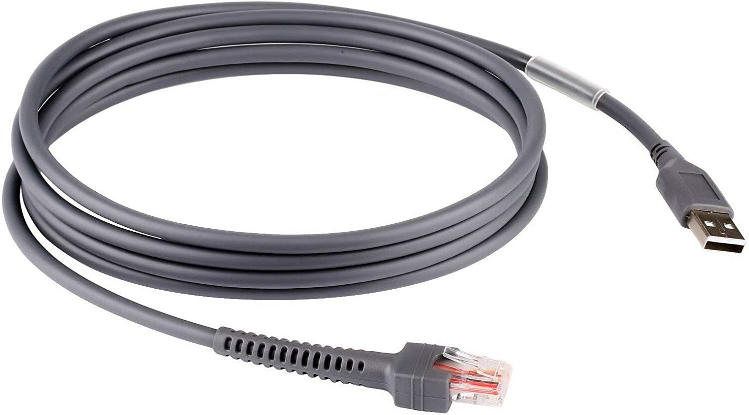 100x 7FT USB Cable Barcode Scanner Cord For Symbol LS2208 CBA-U01-S07ZAR
