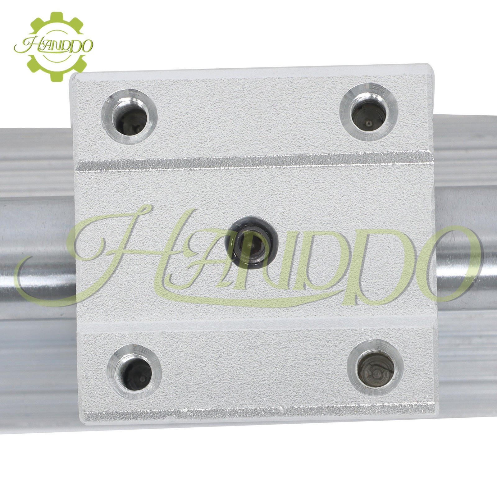 2Pcs SBR16-400mm & 4PCS SBR16UU Carriage Bearing Blocks Linear Bearings 16mm Dia