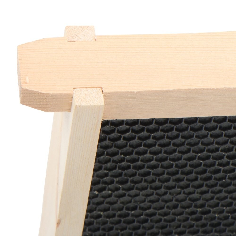 Bee Hive Beeswax Coated Includes Beehive Frames and Foundations 4 Layer 8 Frame