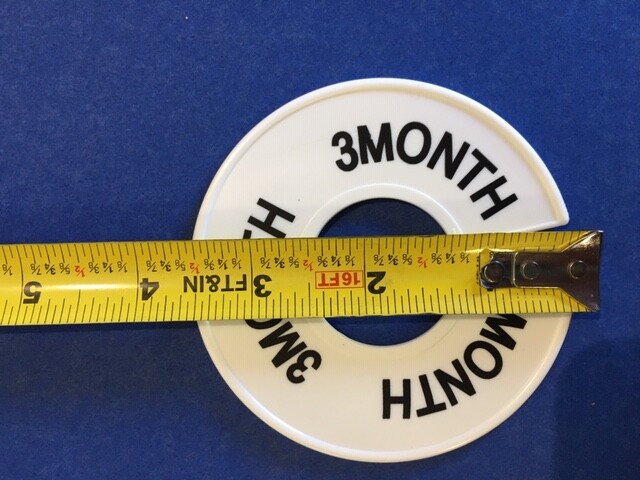CLOTHING SIZE DIVIDERS 3 MONTH – 36 MONTH «2 each»