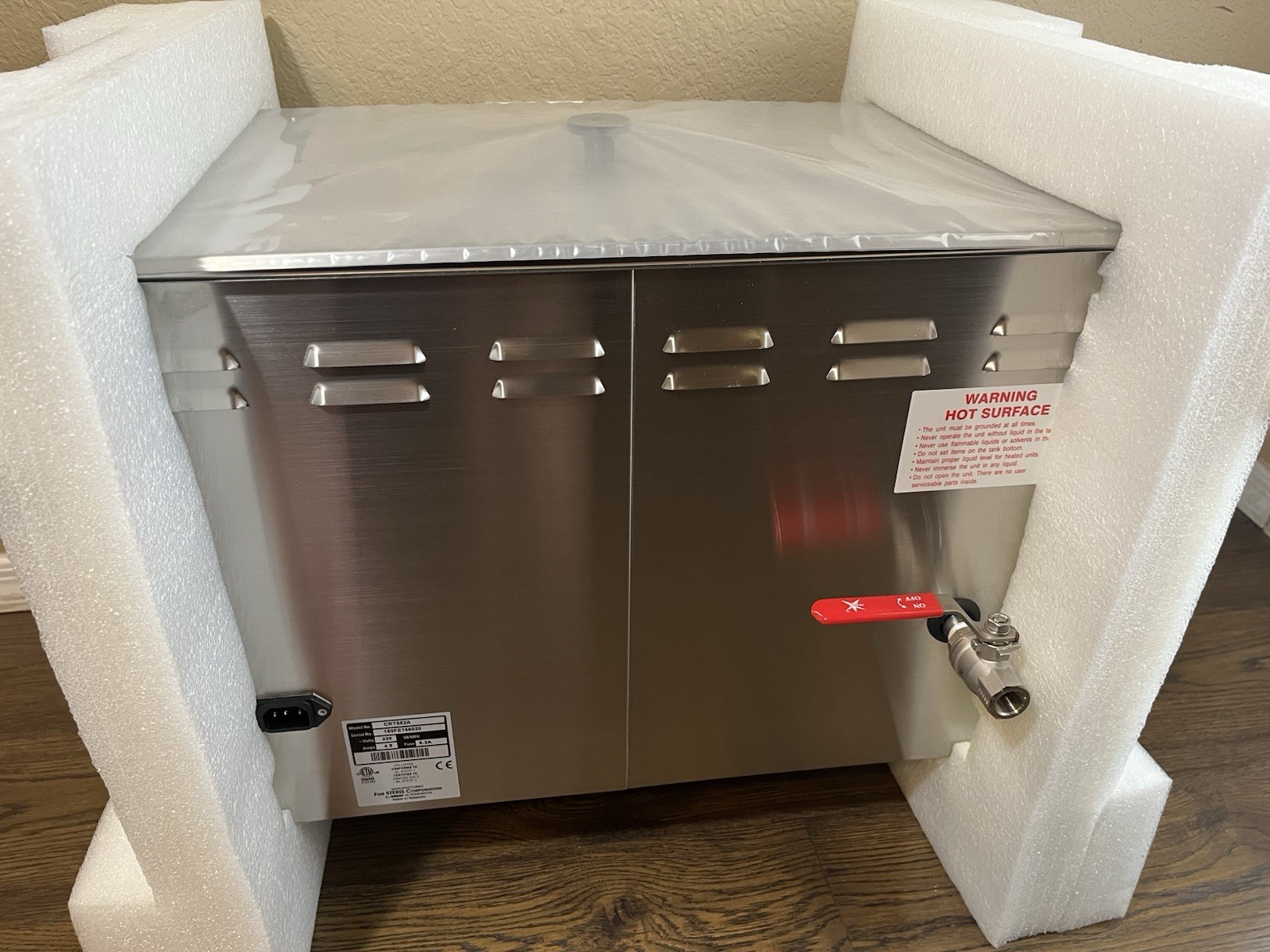 Crest Steris CRT552A Digital Powersonic Reliance Digital Ultrasonic Cleaner NEW