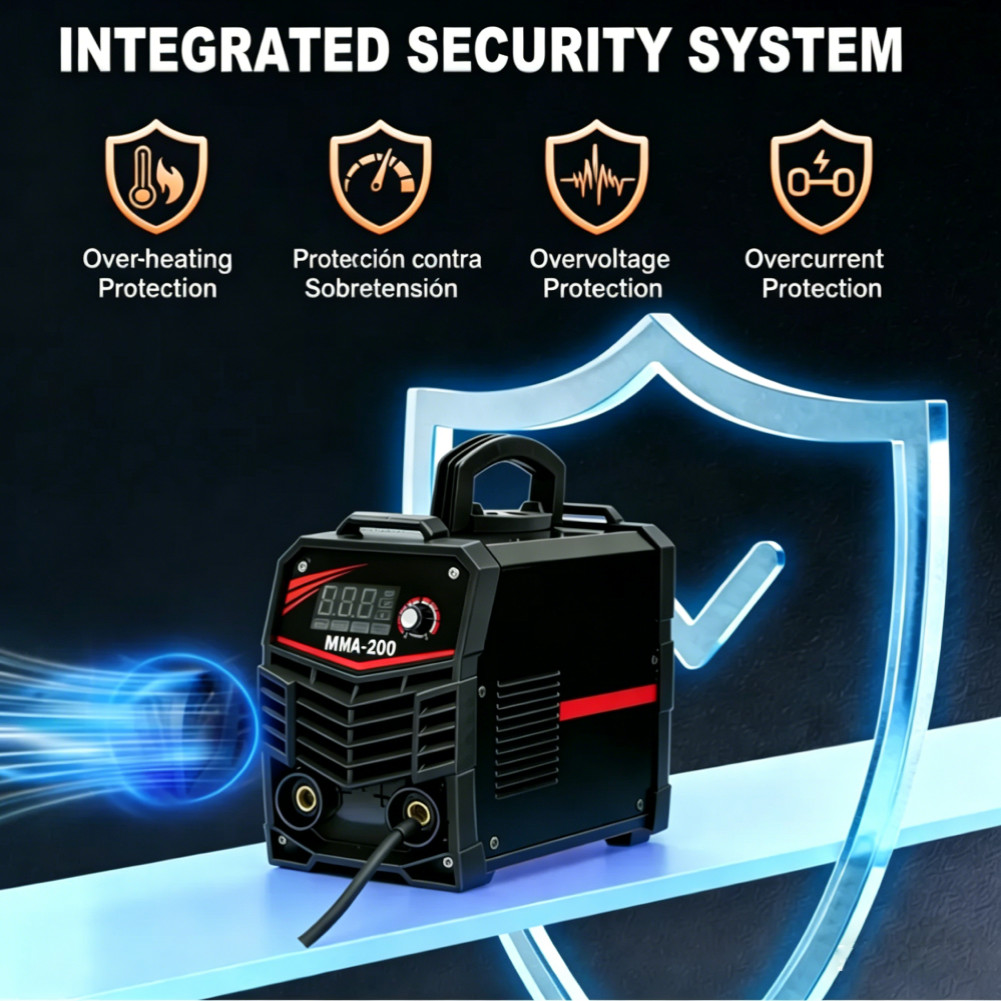 2-IN-1 110V/220V automatic 250A MMA Welder Machine IGBT Inverter Portable