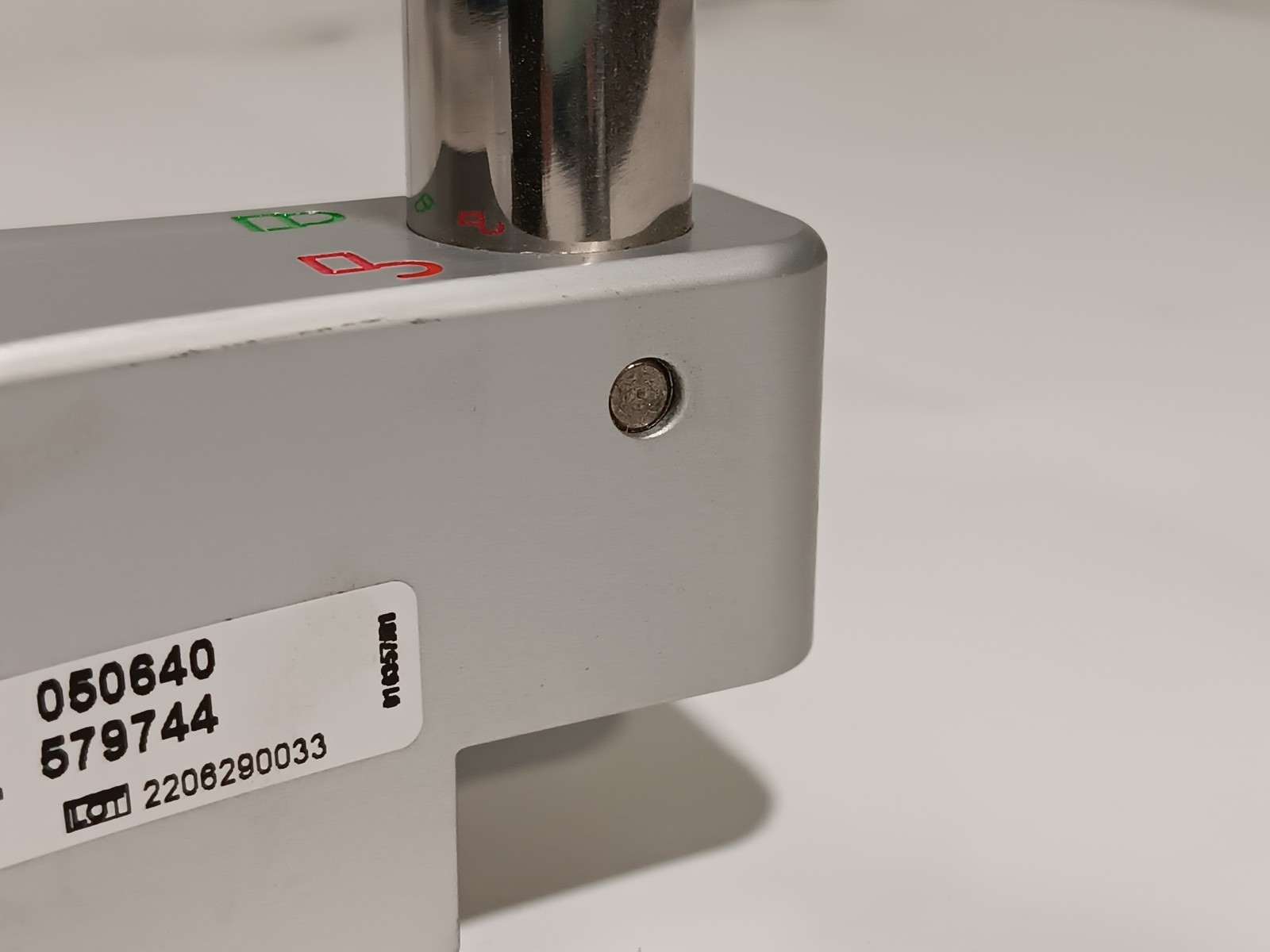 Karl Storz 050640 laparoscopic instrument shaft clamp holder as shown