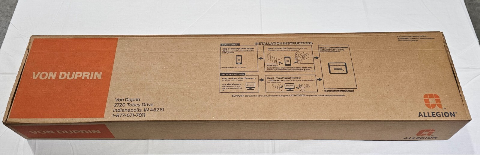 Von Duprin Exit Device – 98-NL-US32D-4′-990-US26D-299-PBT=US32D-SNB – ED98.14645