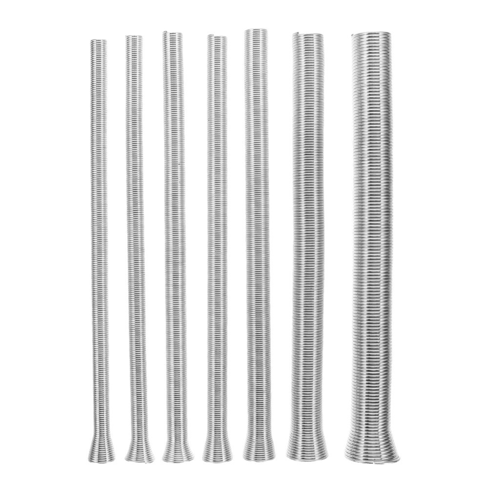 7 Pcs Metal Bender Hand Tool Copper Pipe Spring Kit Aluminum-plastic Bending