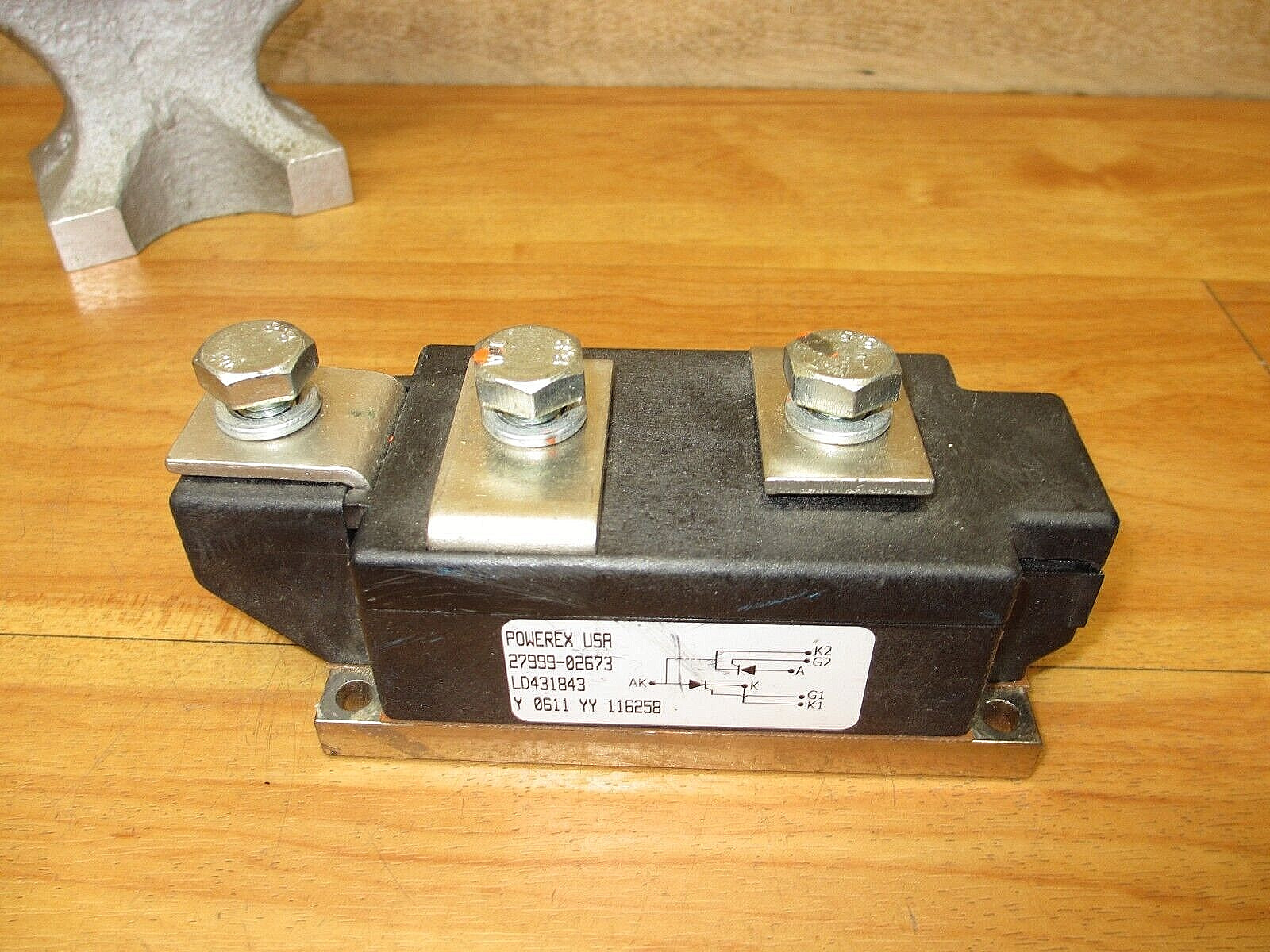 Powerex LD431843 *USED* Power Module SCR Module Thyristor 27999-02673