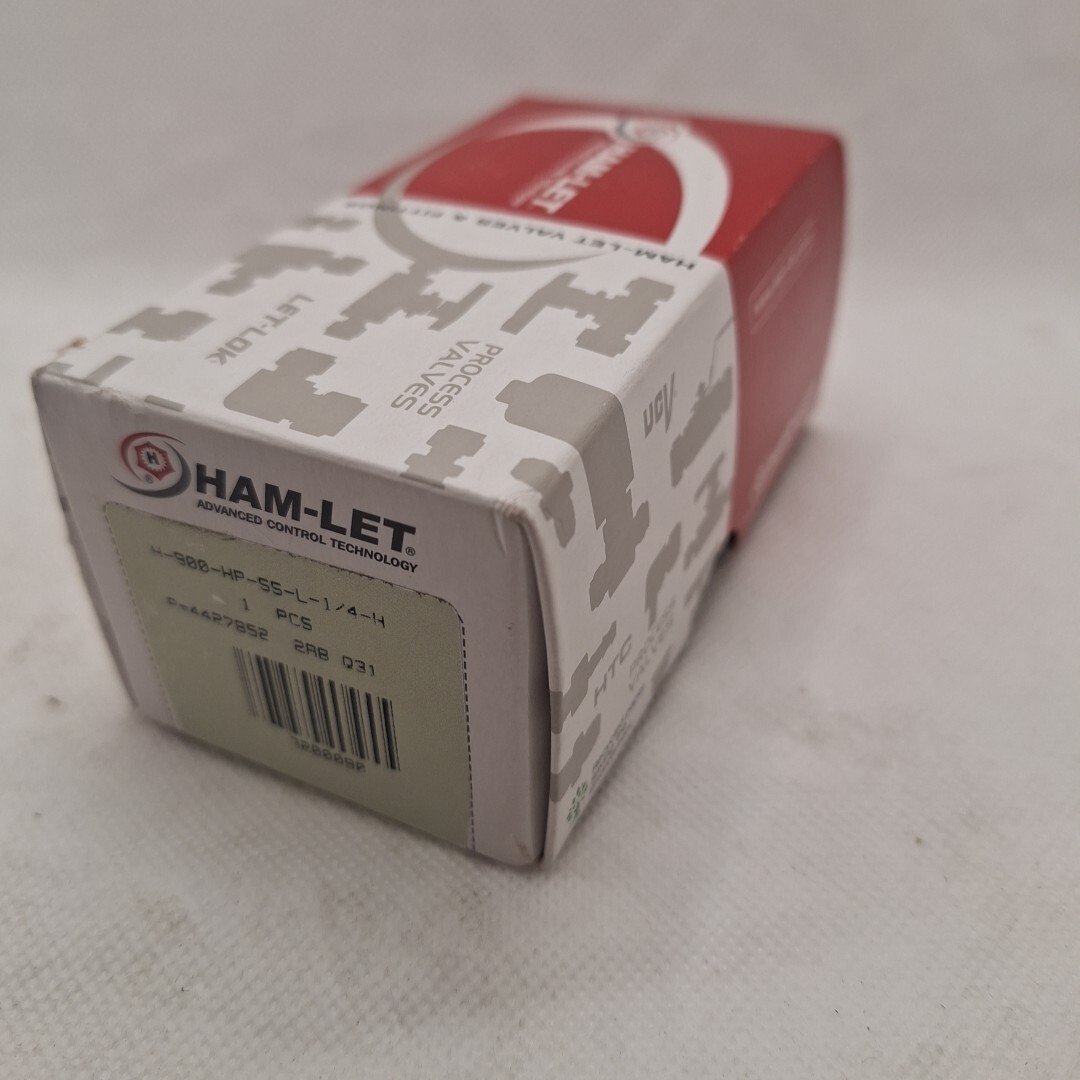 5,000 psi Ham-Let High Pressure Relief Valve, 1 97/100″ L, H-900-HP-SS-L-1/4-H