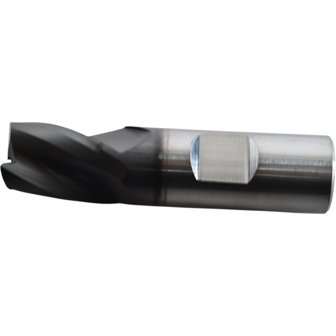 NEW Bassett B02032HL 3/4 Carbide 3 Flute End Mill Corner Radius Hardlube USA