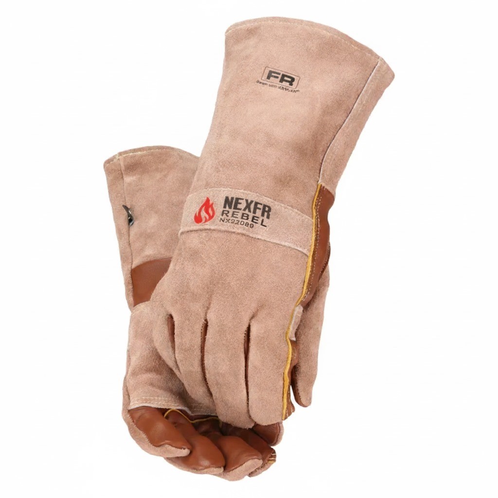 Nexon FR Stick Welding Gloves for Men & Women | 932℉ | 15 Inches
