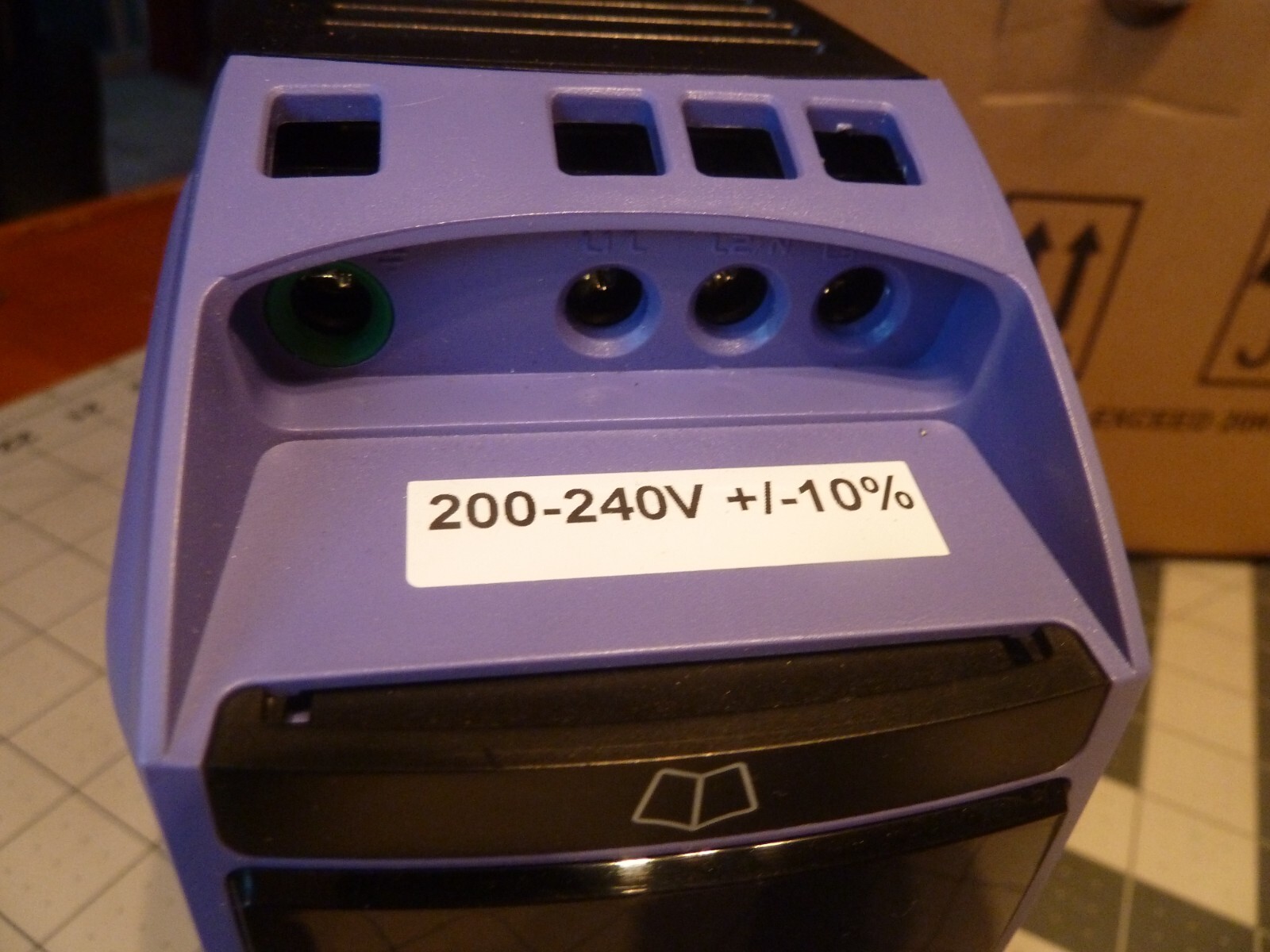 Invertek Optidrive E3 ODE-3-120023-3012 Variable Frequency Drive IP20 / UL Open