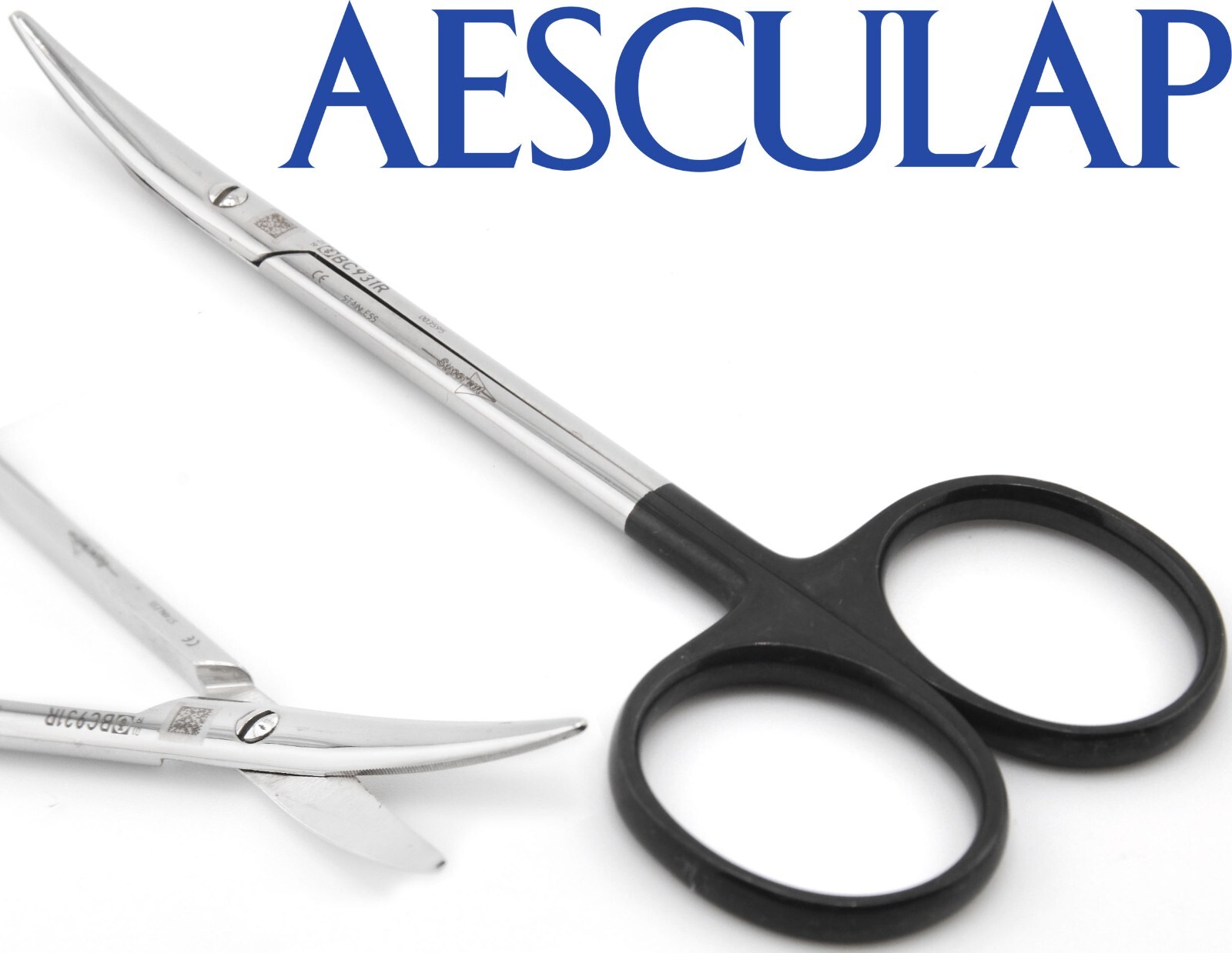 AESCULAP BC931R Surgical Curved Lift Supercut Delicate Baby Metzenbaum Scissors