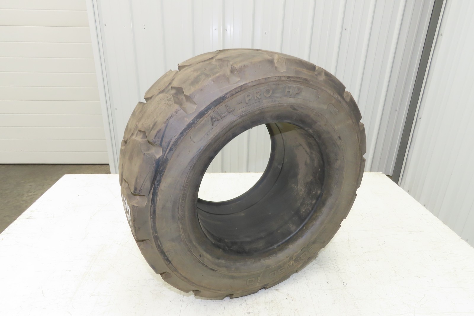 All-Pro HP 200/50-10 Forklift Tire Traction Press-on Black