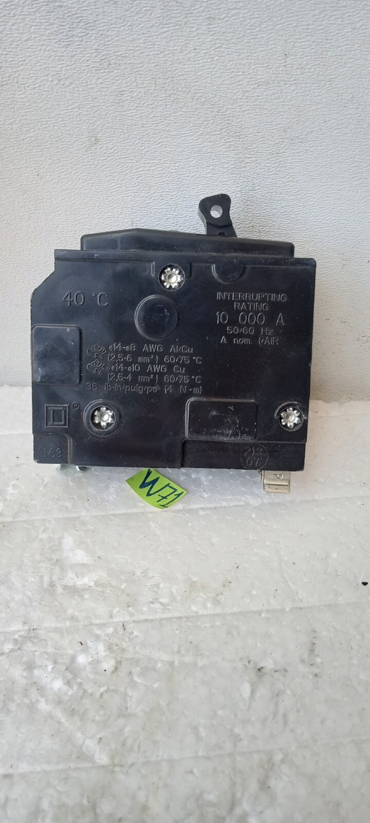 SQUARE D QO230 30A 2 POLES PLUG ON CIRCUIT BREAKER 120/240V TYPE QO