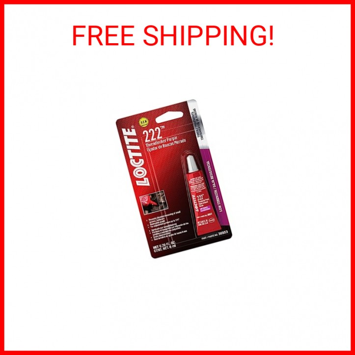 Loctite 222 Threadlocker for Automotive: High-Temperature, Low-Strength, Anaerob