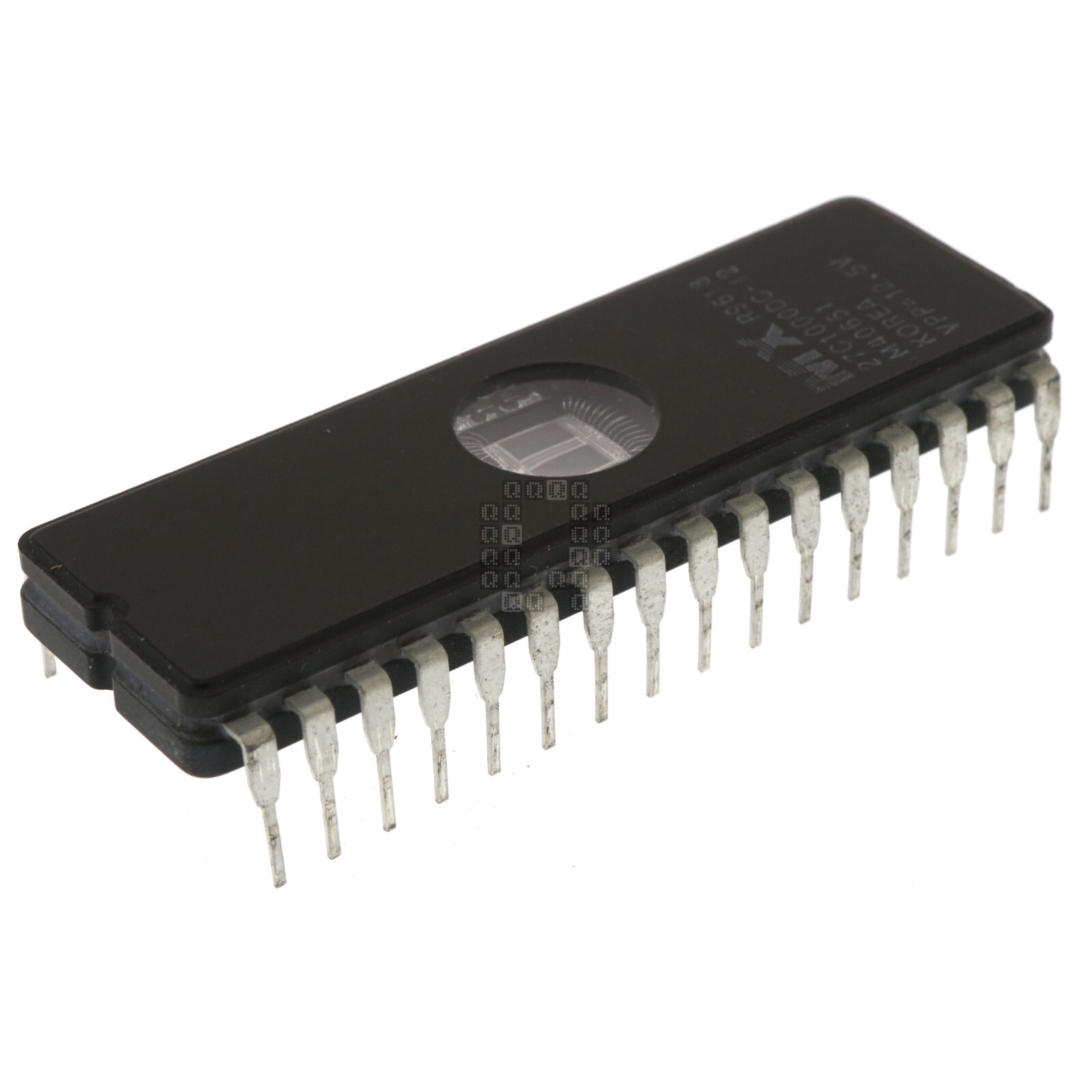 MACRONIX 27C1000DC-12 1M-Bit (128K x 8) CMOS EPROM, DIP32, UV-Erasable