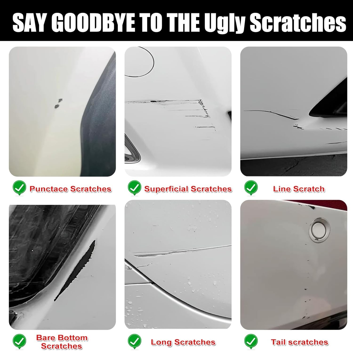 Car Touch Up Paint(Gun Metallic(KAD)) for Nissan, Car Paint Scratch Repair Kit,