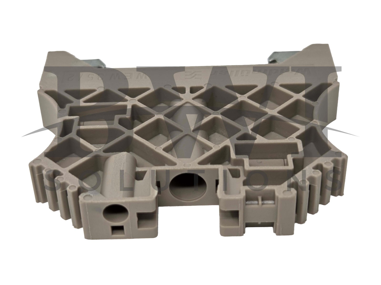 NEW Weidmuller 1061200000 End Bracket Dark Beige WEW 35/2 WEW352 Lot of 19
