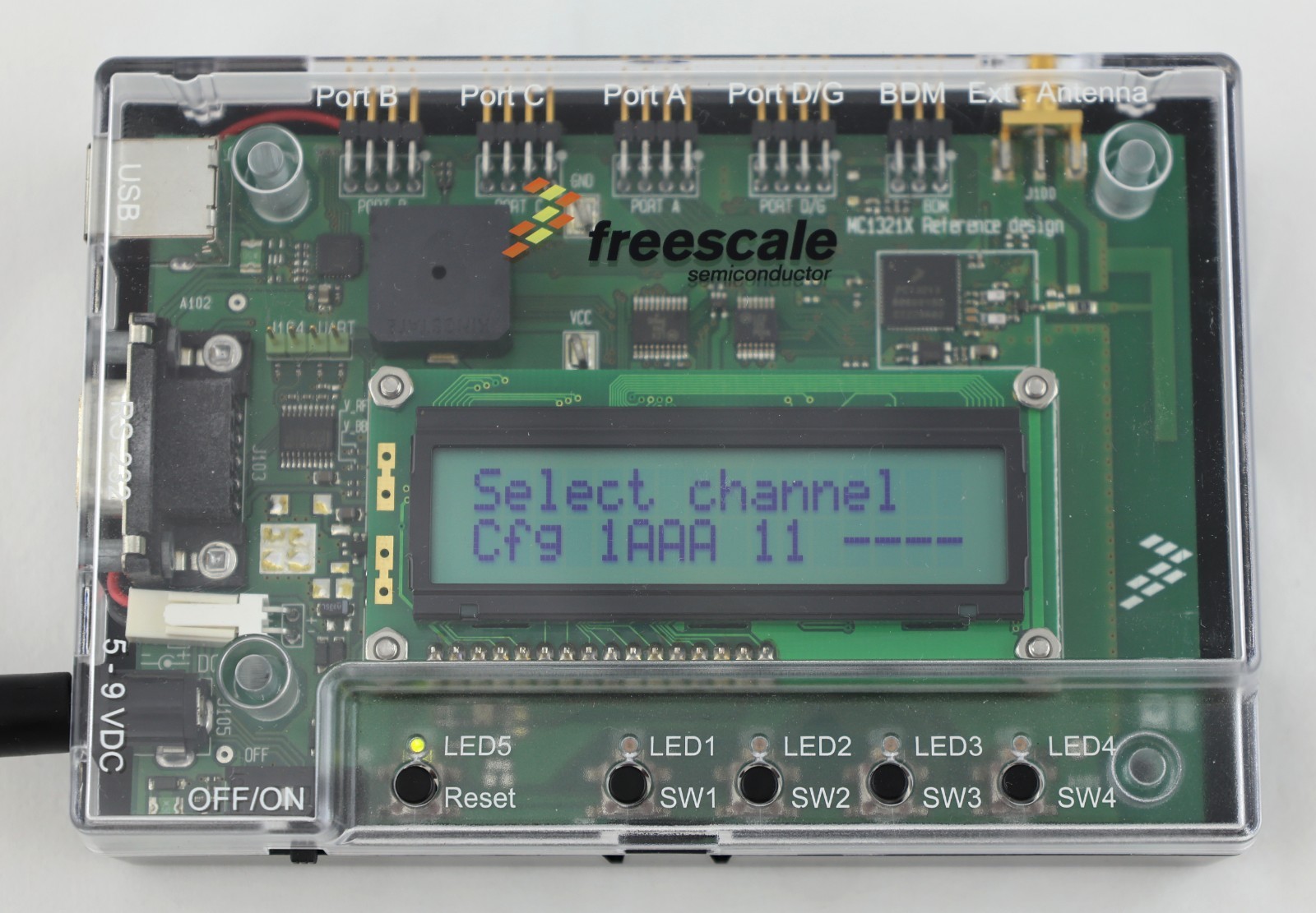 Freescale Semiconductor Network Coordinator Board – 13213-NCB – Used/Untested