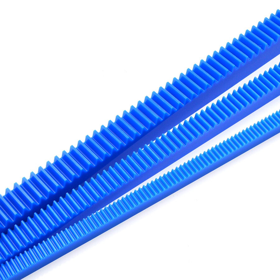 1/1.5/2/2.5/3/4 Modul Nylon Spur Gear Racks For CNC Linear Motion Long 300/500mm