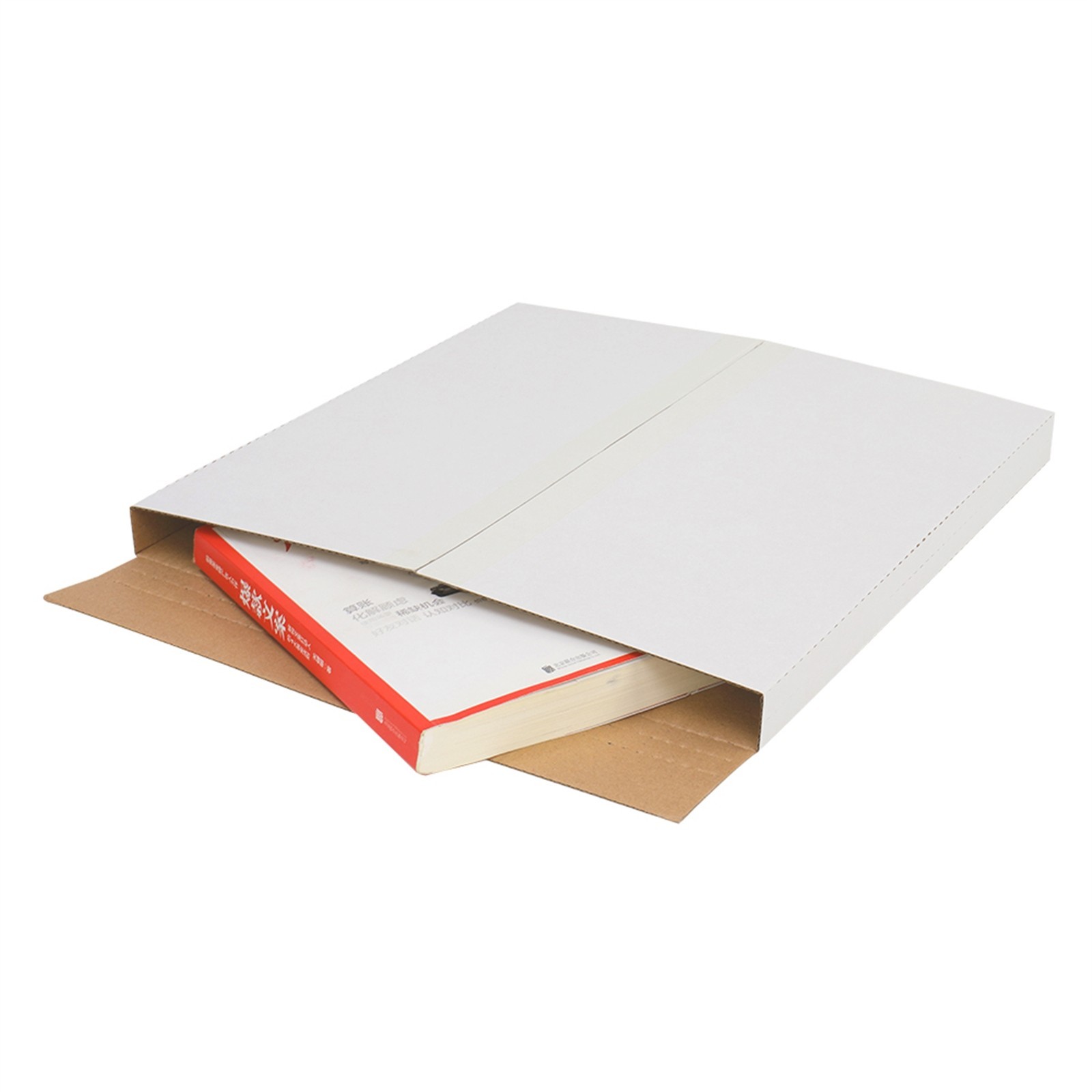 25PCS Vinyl Record Shipping Boxes 12.5″ Album Mailers Cardboard Packaging White