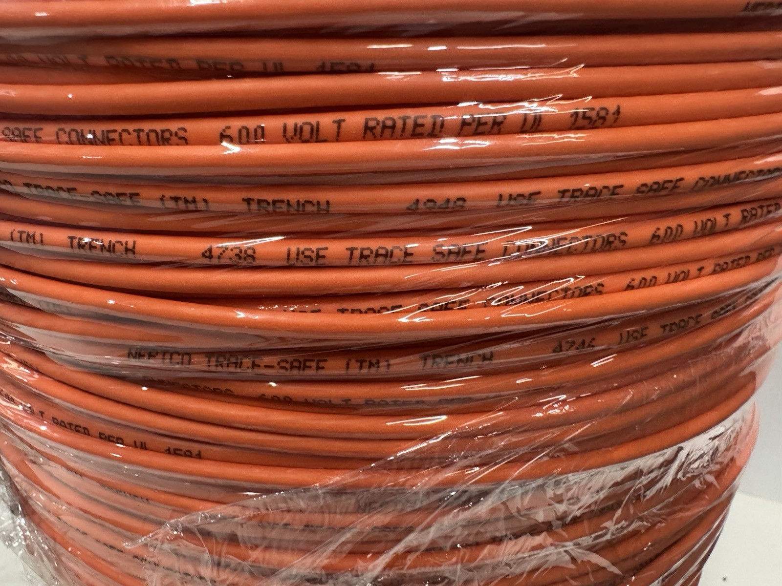 NEPTCO WIRE TRAC TST 600W P 5 MF ORG 13.25 TRACE SAFE TRACER WIRE (5000FT)