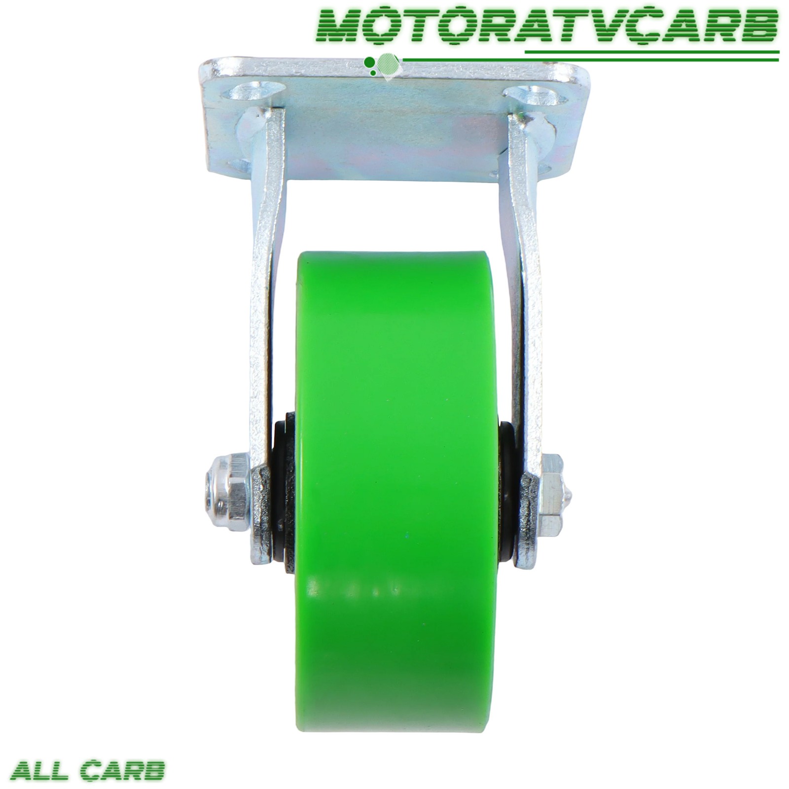 ALL-CARB 5″ Casters Two Straight, Two Side Brakes Heavy Duty Capacity to 4000 lb