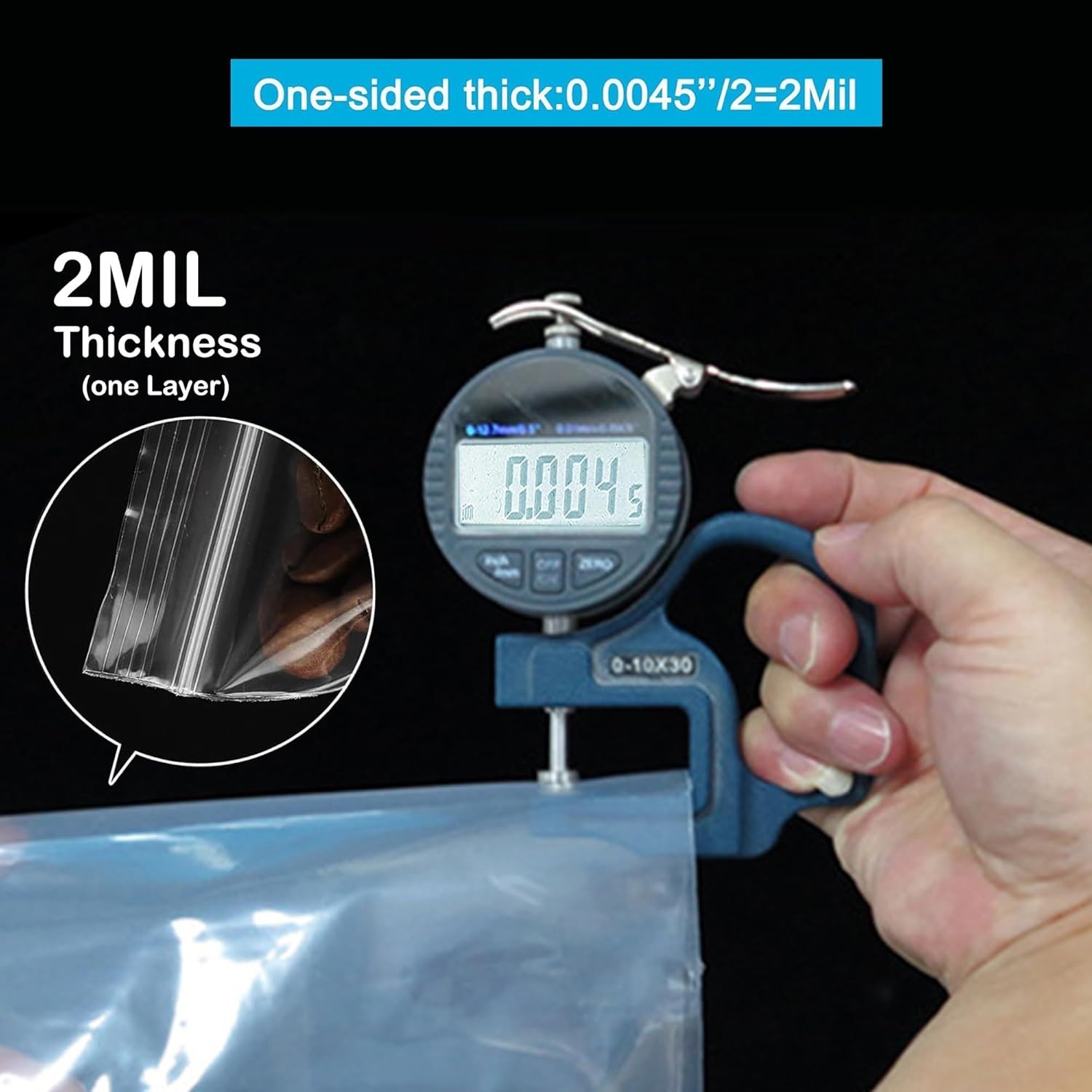 Versatile 2»X 2» Clear Zip Lock Bags – 100 Count for Jewelry, Photos & More