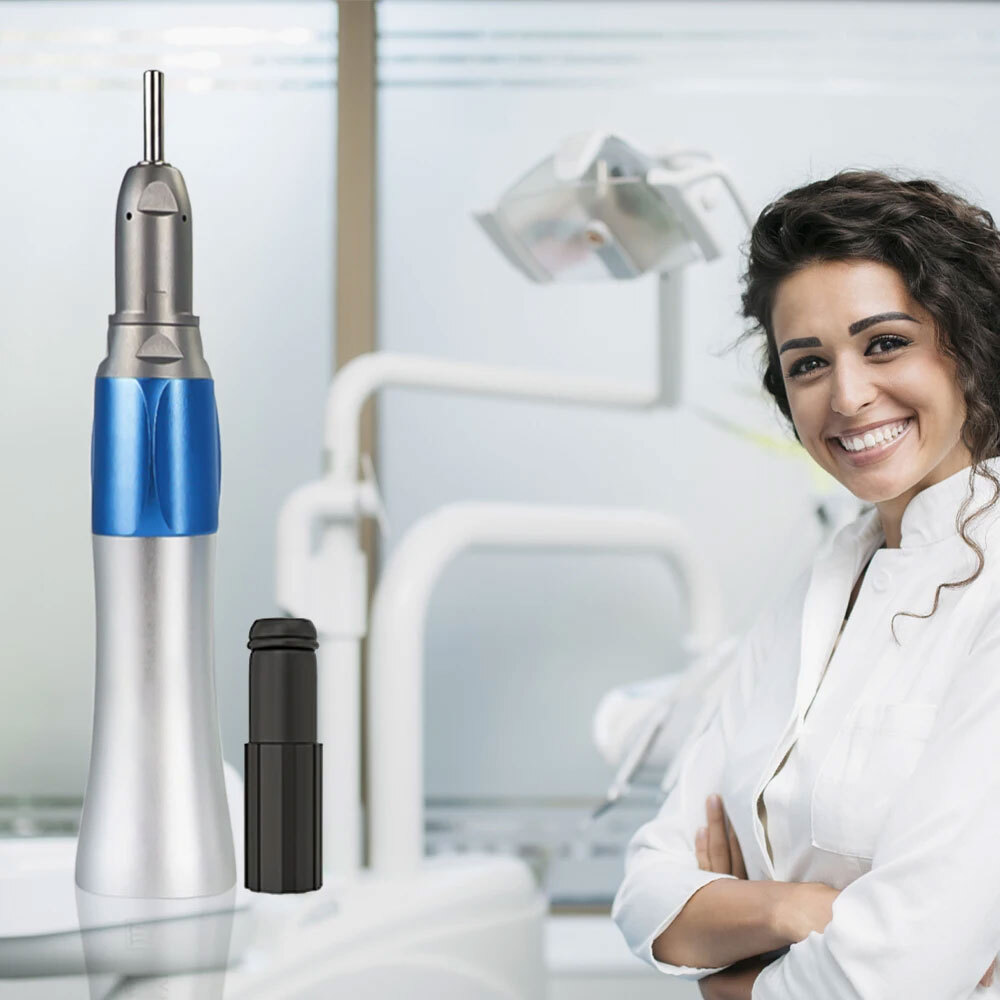 Dental Lab Electric Motor Fit Marathon 35,000 RPM Polisher+Straight Handpiece