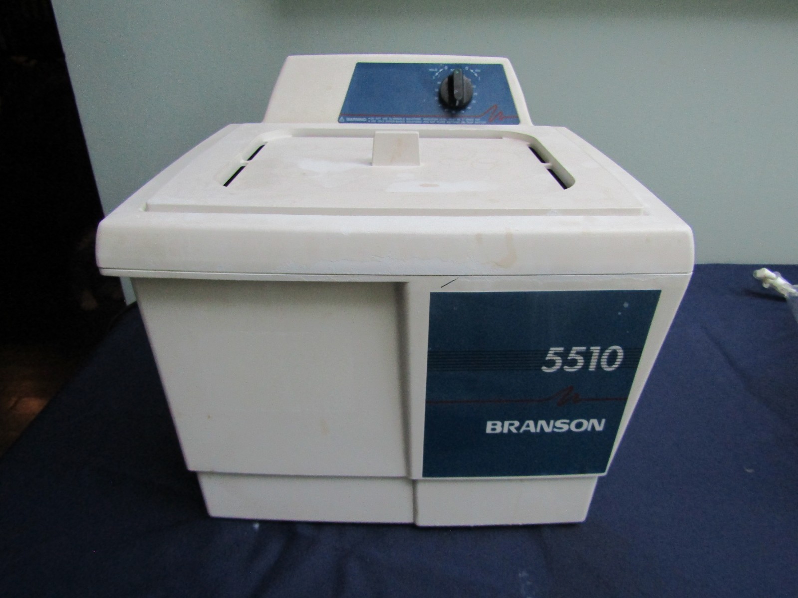 Branson 5510R-MT Ultrasonic Cleaner Bath & Timer GUARANTEED **with power supply
