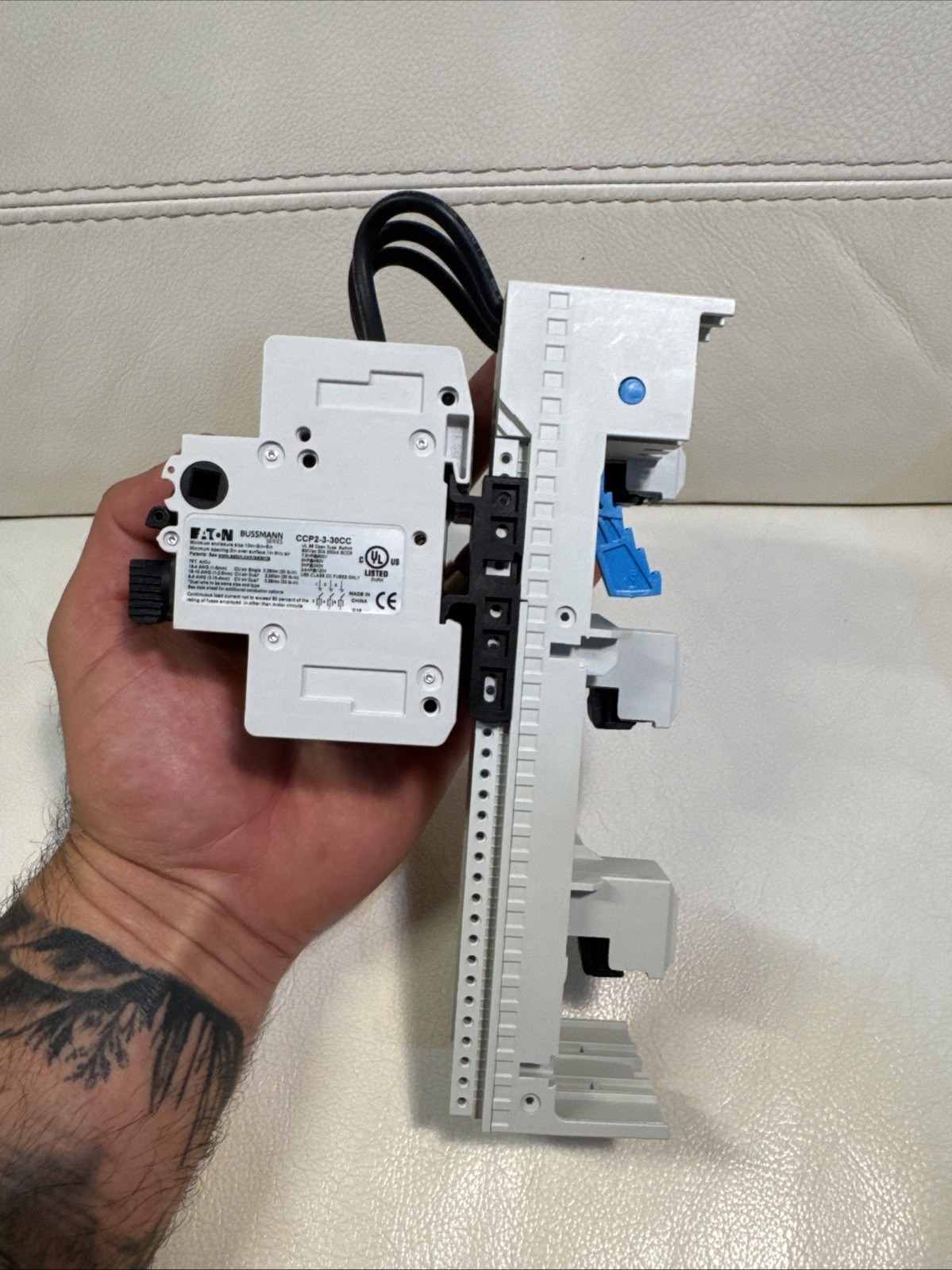 Eaton Bussmann CCP2-3-30CC Series CCP UL98 Fusible Disconnect 600VAC 125VDC 30A