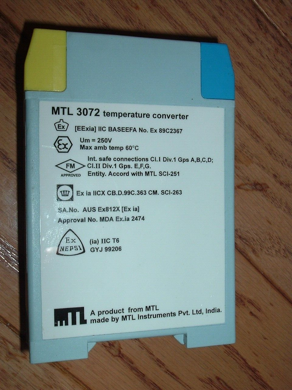 MTL-3072 TEMPERATURE CONVERTER 15-35VDC ON 4-20MA OUT. NEW! USA!