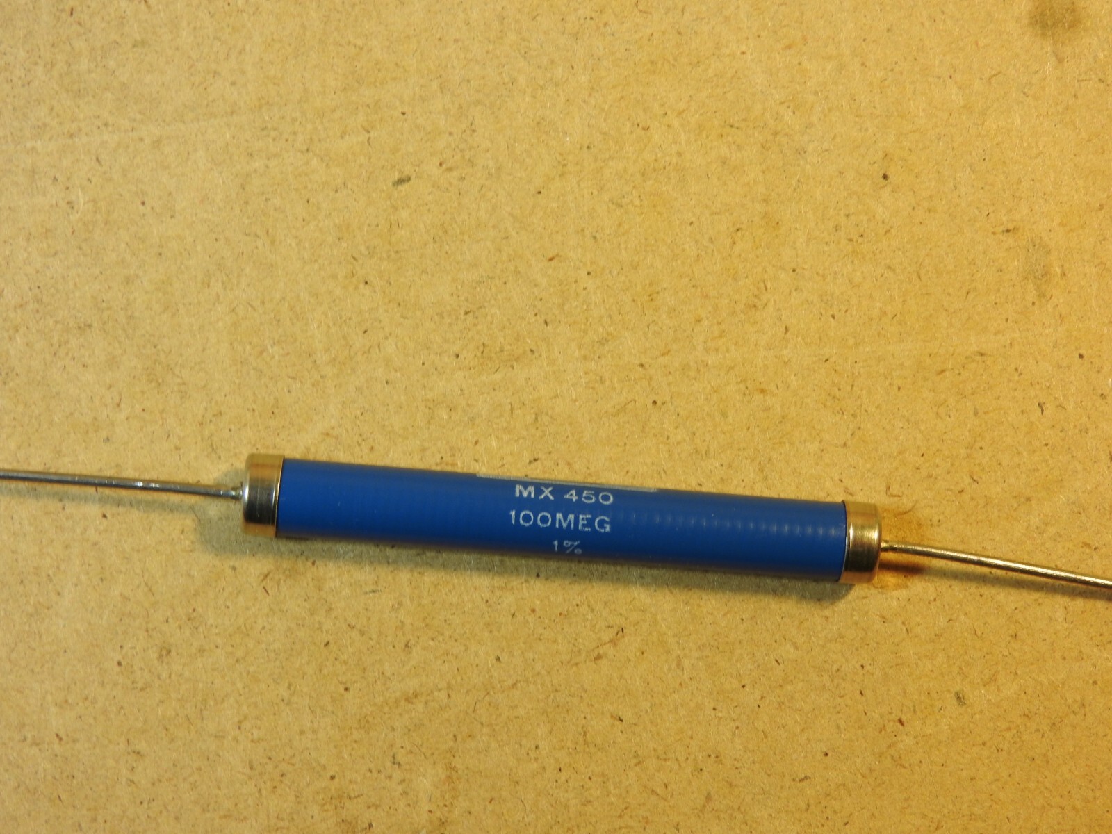 Caddock Precision HV Resister, MX450-100M-1%, 100 Mohm, 5W, 16kV, 80 ppm – New