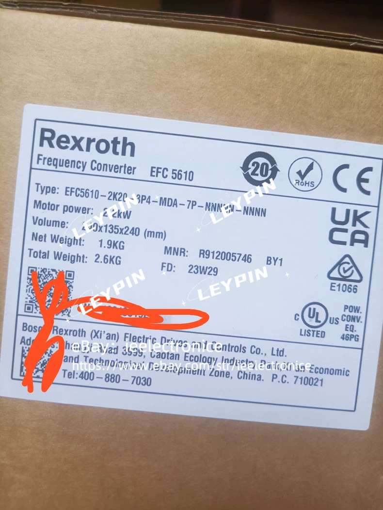 1PC Rexroth EFC5610-2K20-3P4-MDA-7P-NNNNN-NNNN Inverter By /FedEx*ie
