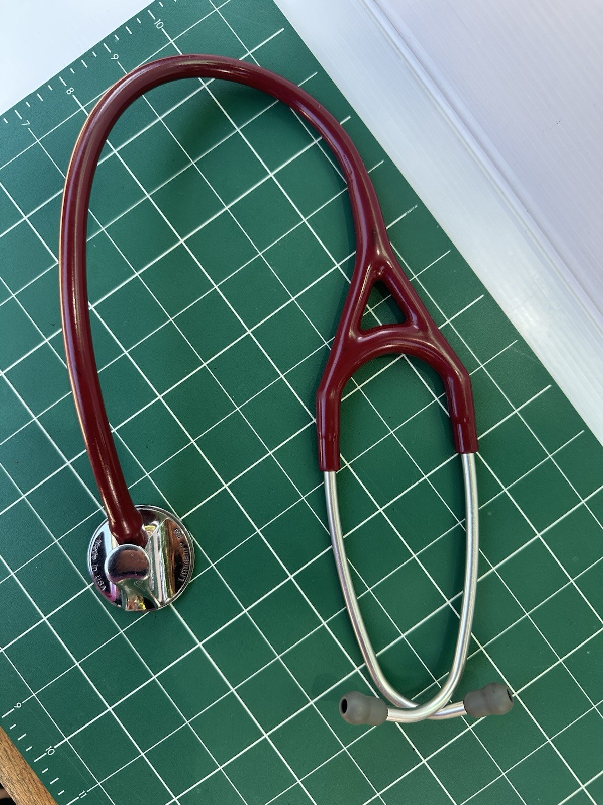 3M Littmann Master Cardiology Stethoscope Stainless -Need Diaphragm Lid Replc