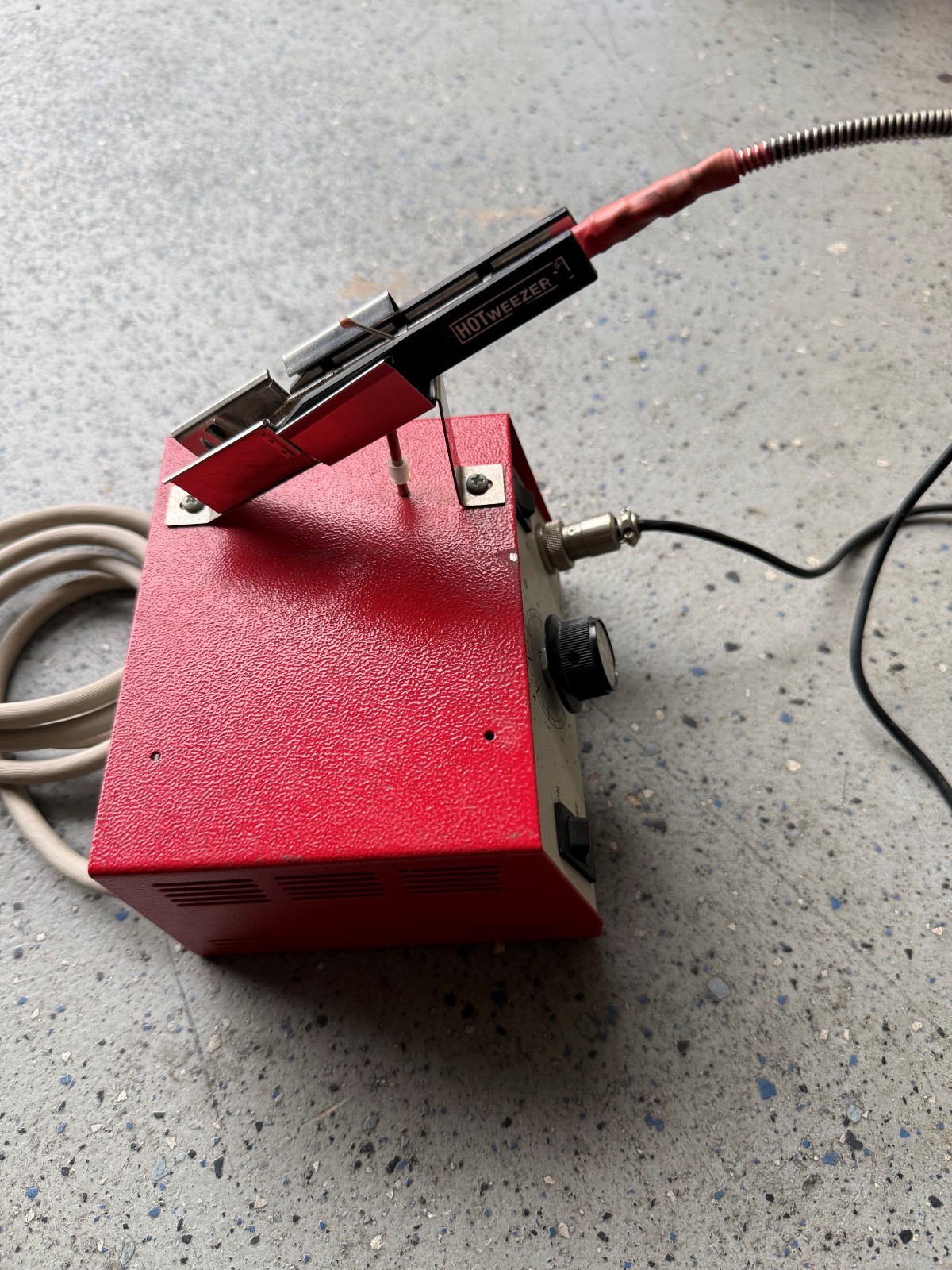 PRE-OWNED Meisei HOT Weezers Thermal Wire Stripper W/ M-20 Power Supply. Works!