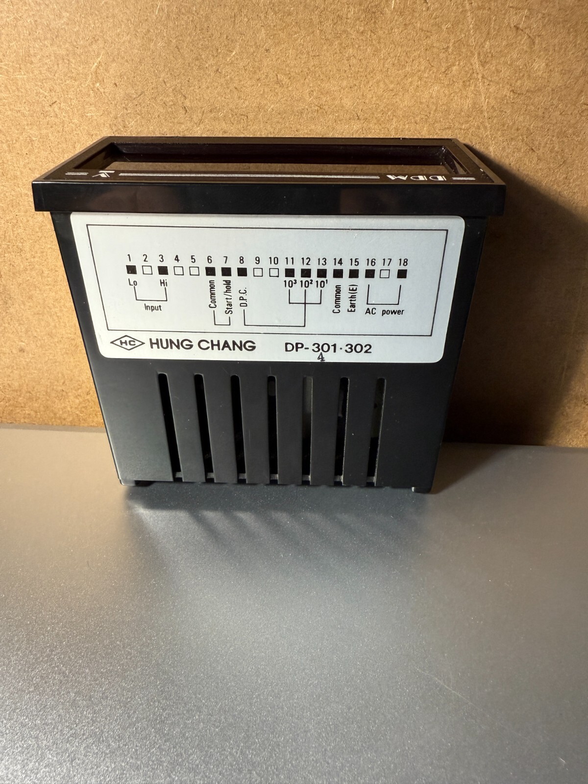 Hung Chang Digital Panel Meter DP-301-4, +/- 200VDC, New