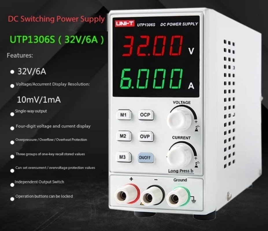 UTP1306S/1310 DCStabilized PowerSupply UTP1303/UTP1305 Adjustable DC PowerSupply